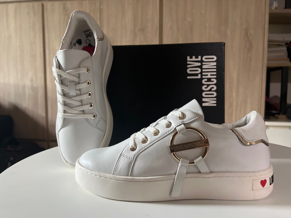 Love Moschino sneakers Luxury Sneakers Footwear on Carousell