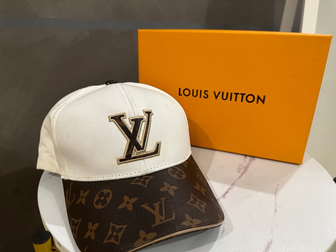New cap lv topi Louis Vuitton trucker hat men woman, Men's Fashion, Watches  & Accessories, Cap & Hats on Carousell