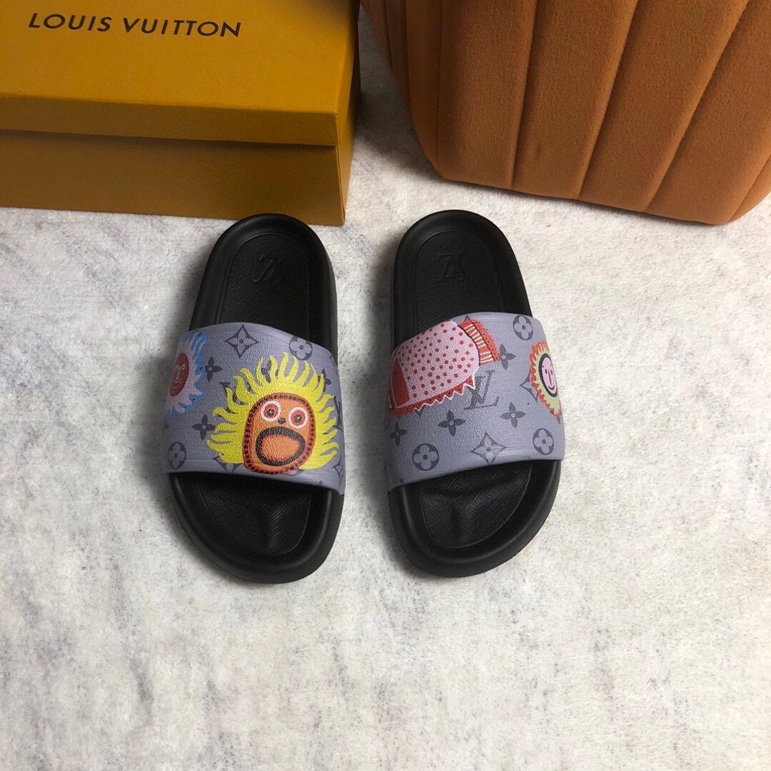 Louis Vuitton Supreme - Flip-flop