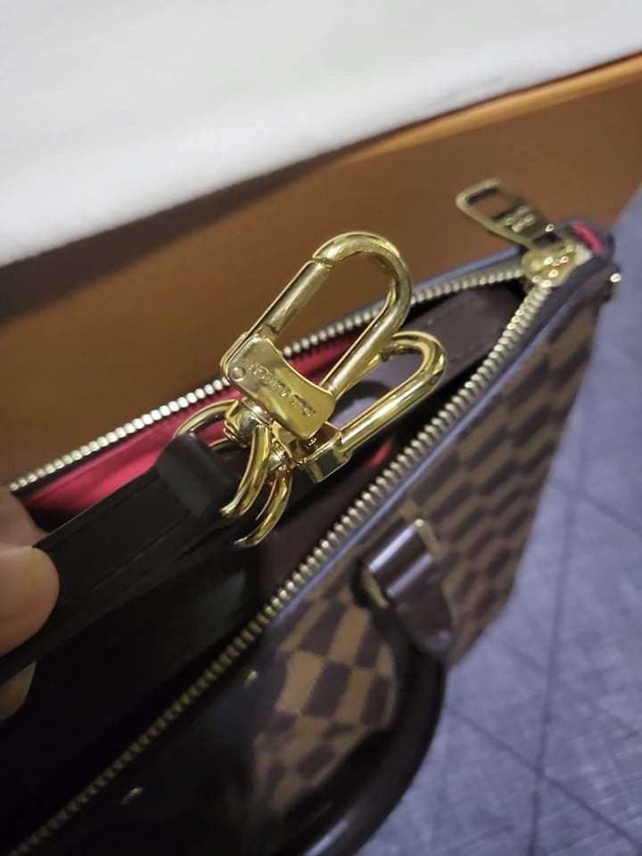 Unboxing LOUIS VUITTON LV Riverside N40052 Lie de Vin Pink Red Damier Ebene  Canvas NEW EDITION 2019 