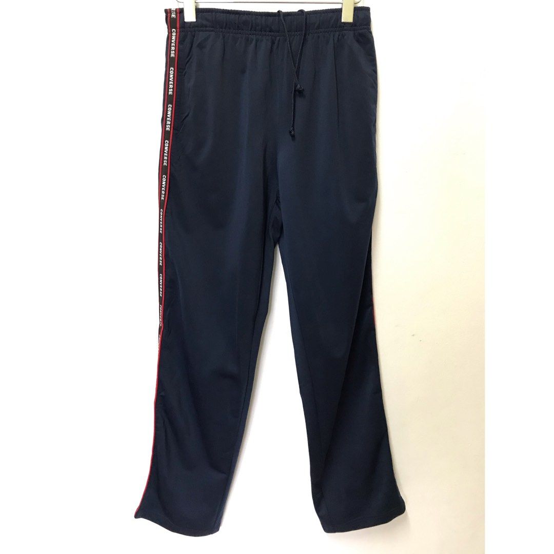 Navy converse jogging bottoms on sale
