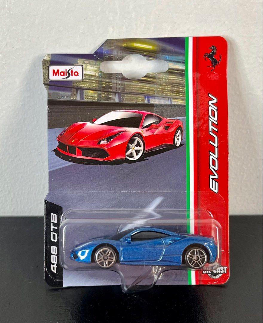 Maisto Ferrari 488 GTB Diecast Model Car Hobbies Toys Toys