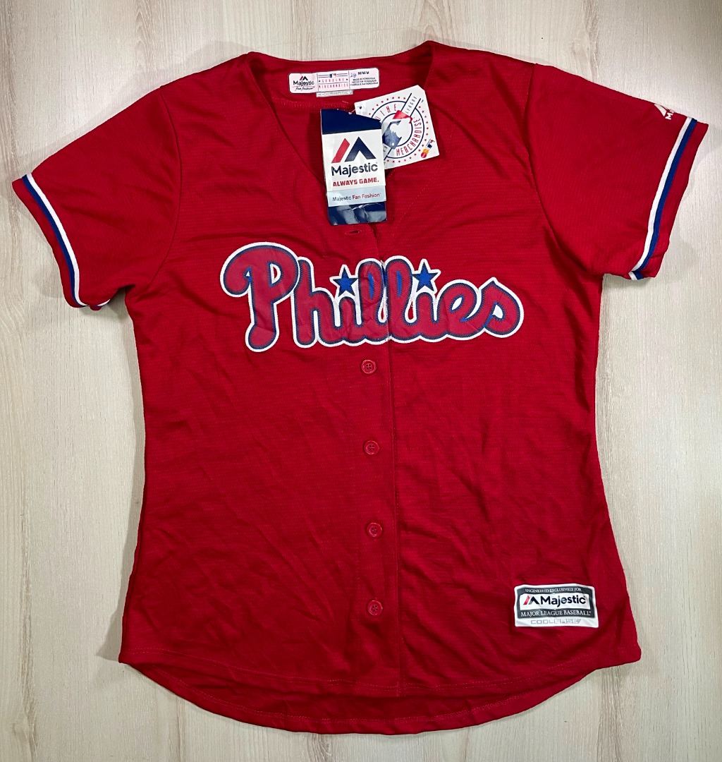 Pink top phillies jersey