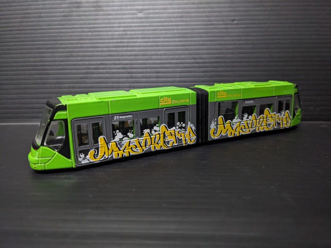 Majorette Transporter Pack Bus et Tram 