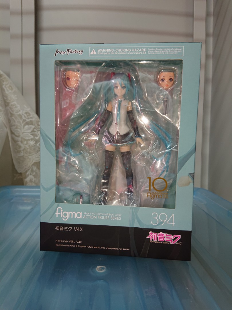 Max Factory Figma 394 初音ミクV4X 初音未來V4X, 興趣及遊戲, 玩具 