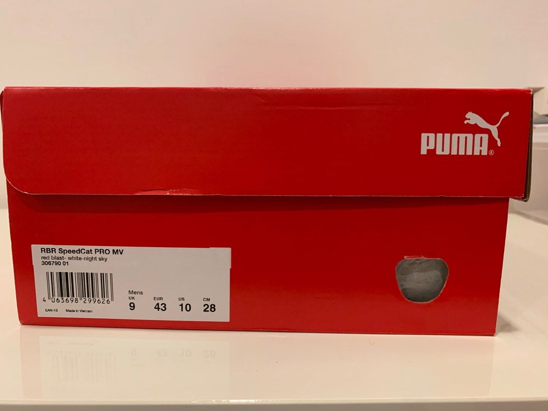 Max Verstappen Puma Speedcat Pro race shoes, Men's Fashion, Activewear on Carousell