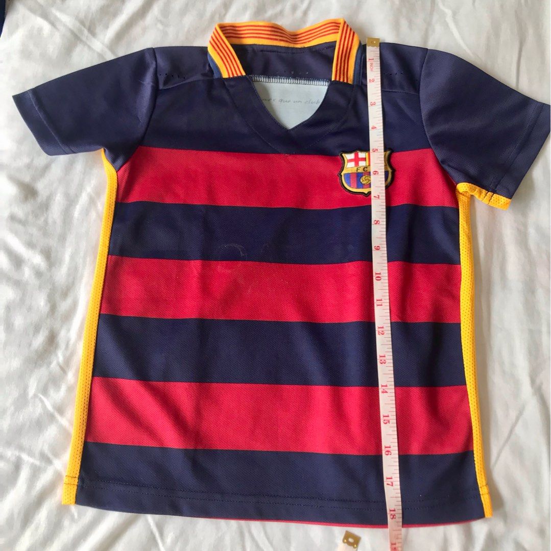 Messi soccer jersey, Babies & Kids, Babies & Kids Fashion on Carousell