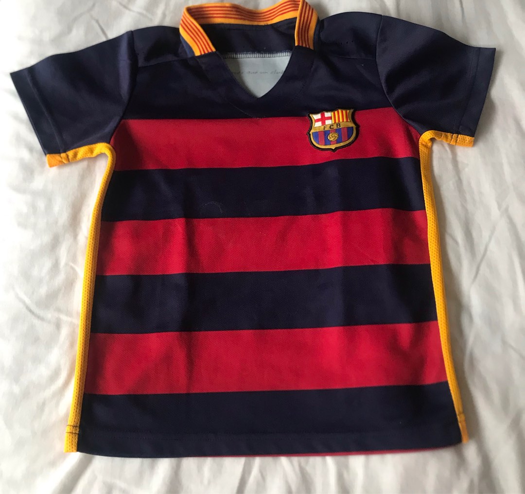 Messi soccer jersey, Babies & Kids, Babies & Kids Fashion on Carousell