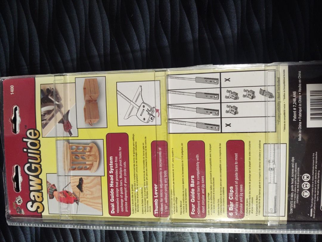 Milescraft 14000713 saw guide shop for circular and jig saws