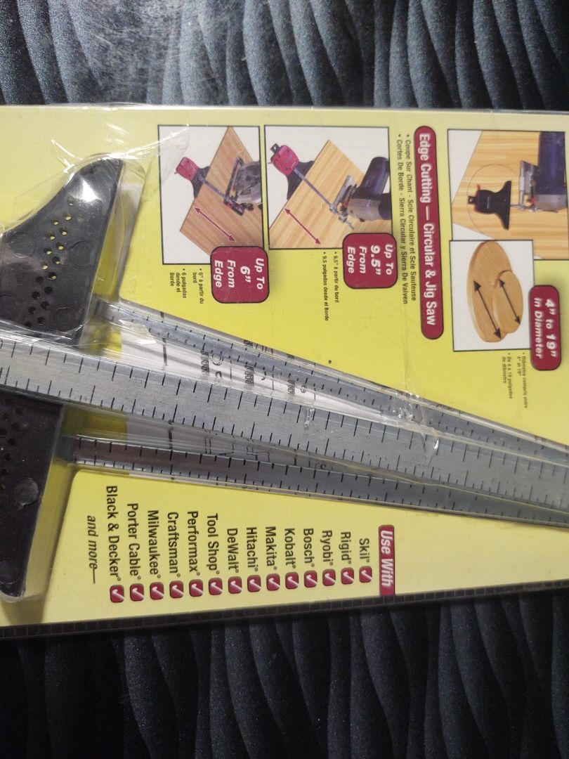 Milescraft 14000713 saw guide shop for circular and jig saws