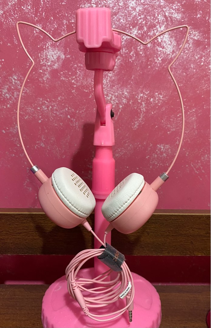 MINISO CAT EARS HEADPHONES, Audio, Headphones & Headsets on Carousell