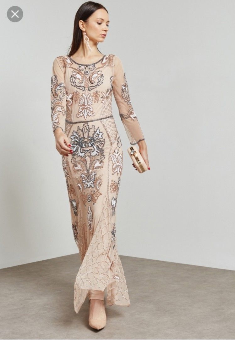 Miss selfridge long dresses online