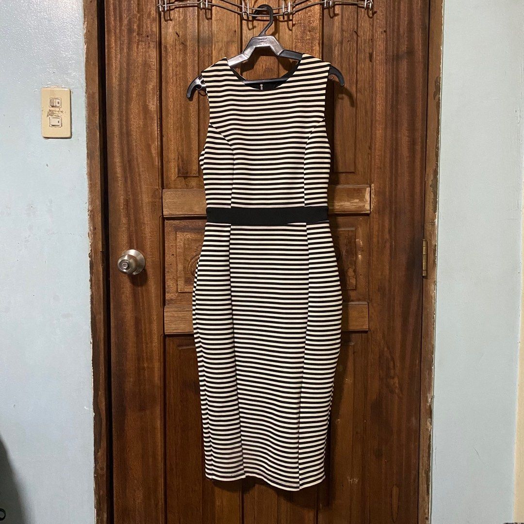 Miss Selfridge Stripe Dress Women s Fashion Dresses Sets Dresses on Carousell