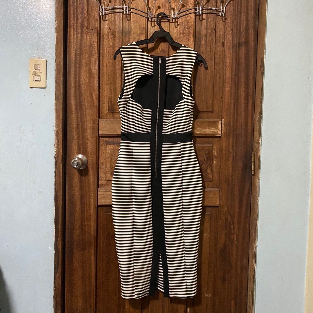 Miss selfridge stripe dress outlet