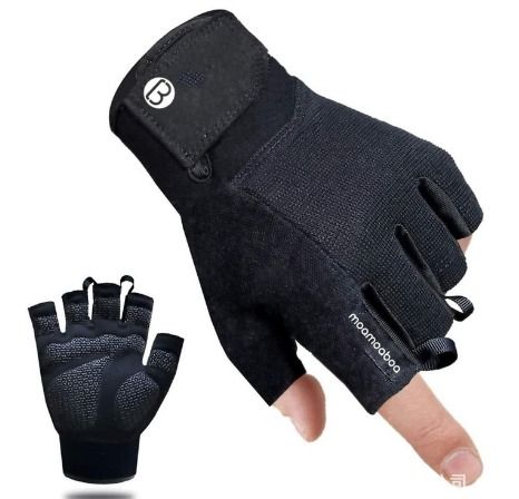 Gym Gloves for Women, Workout Gloves Women, Fingerless Gloves for  Weightlifting, Lightweight Breathable Fitness Gloves, Sports Gloves for  Training