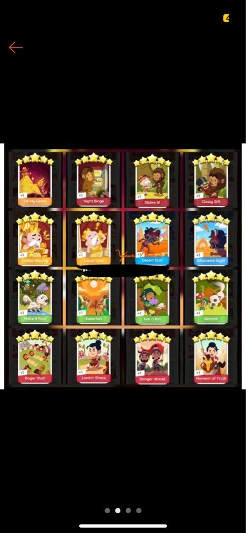 monopoly go rare cards list Monopoly Go Cards