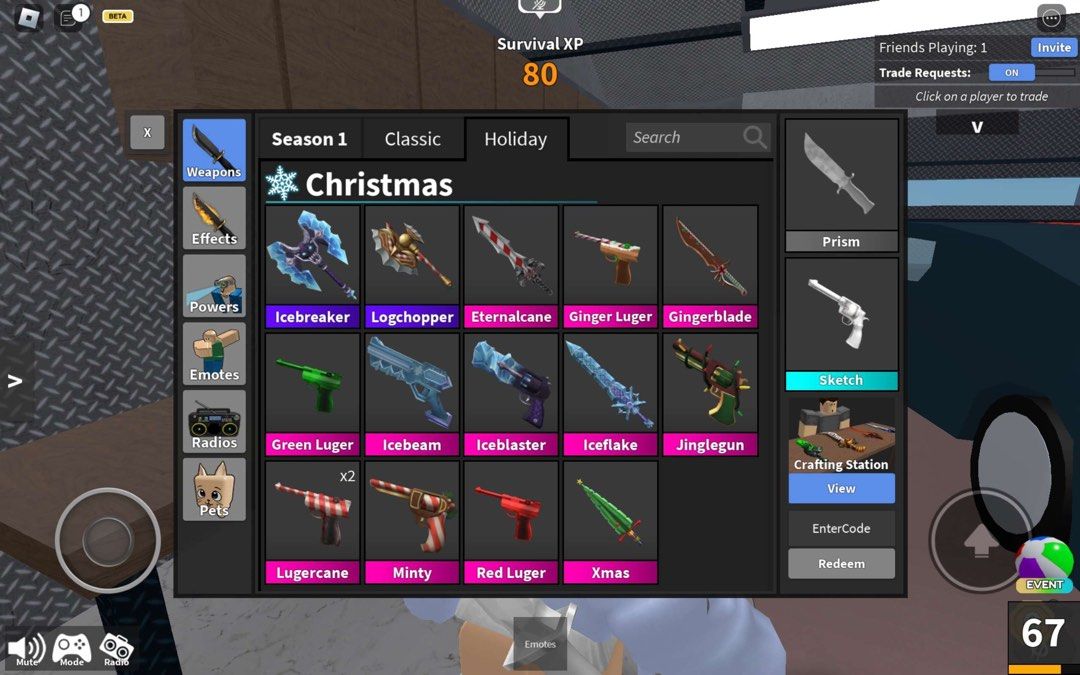 MM2 items ! Roblox, Video Gaming, Gaming Accessories, In-Game Products on  Carousell