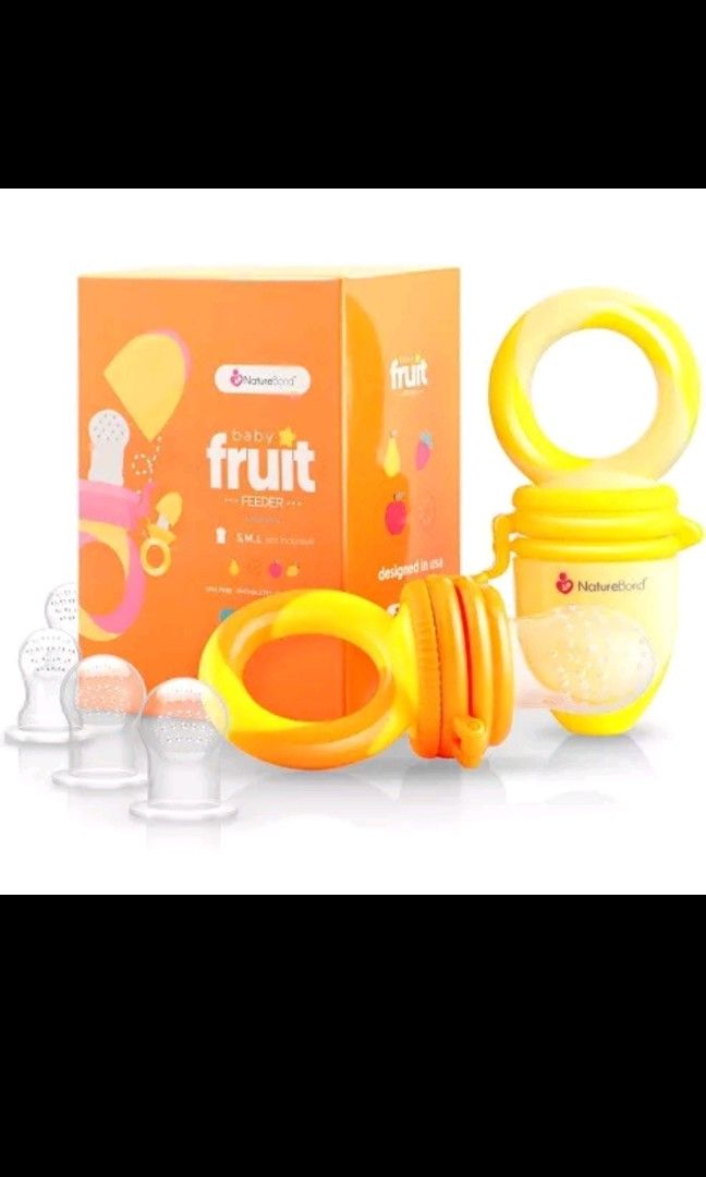 Nature Bond baby fruit feeder teether pacifier Babies Kids