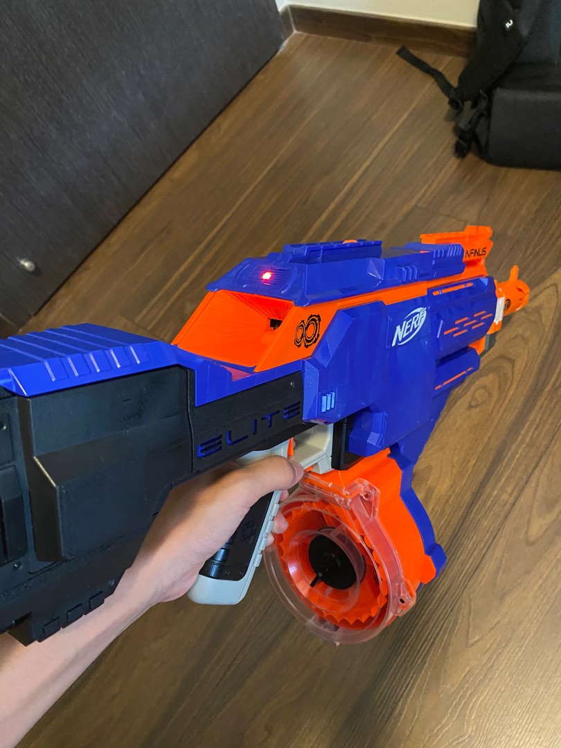 Nerf infinus red light discount