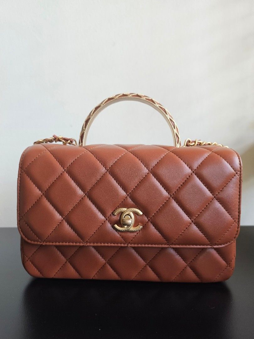Currently in stores! BRAND NEW Chanel Coco Top Handle Classic Flap