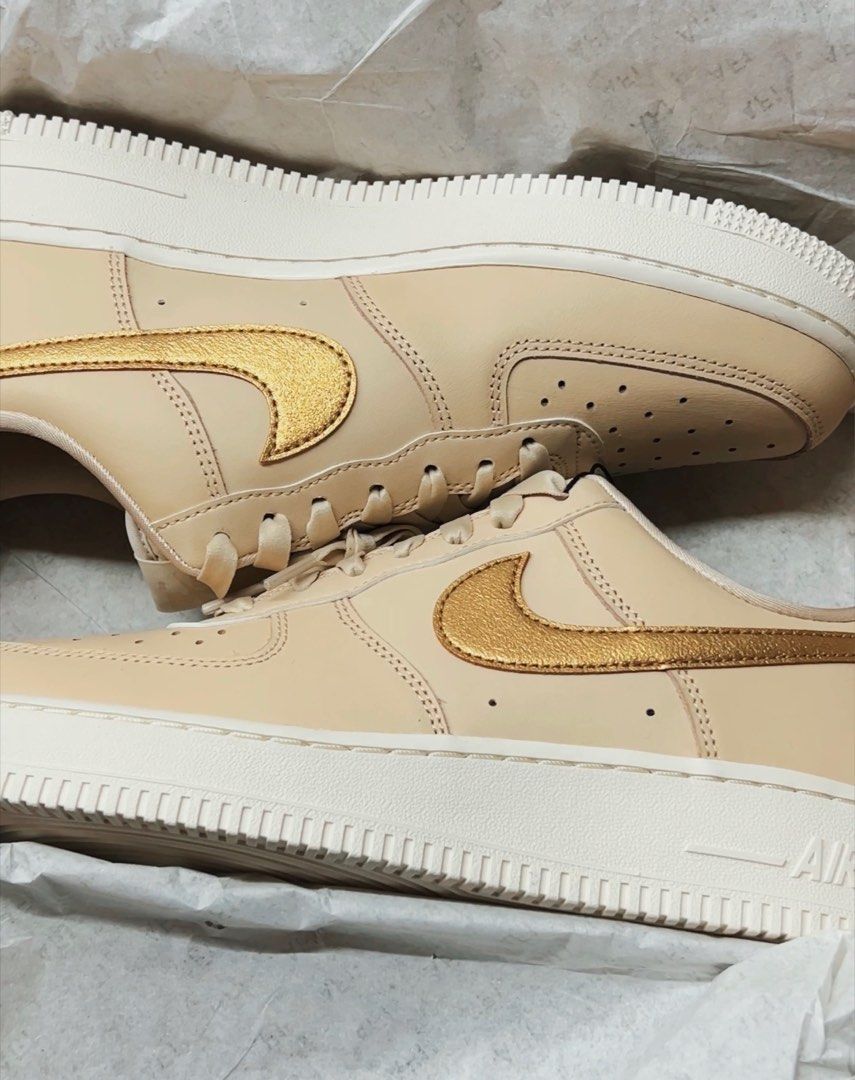 Air force 1 with gold new arrivals
