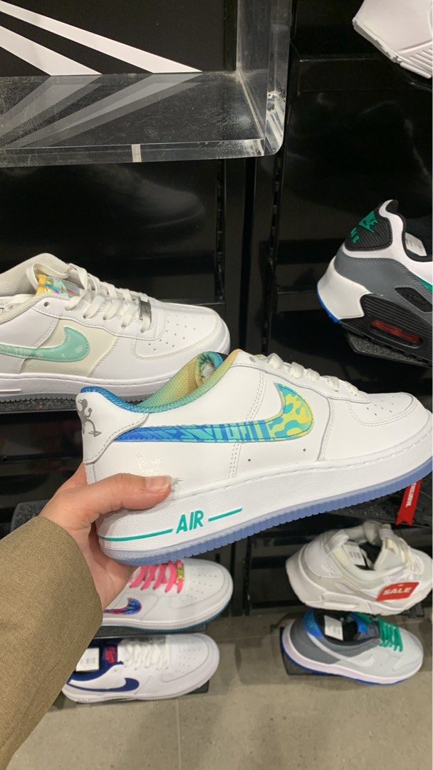 Nike air force 1 tick sticker deals