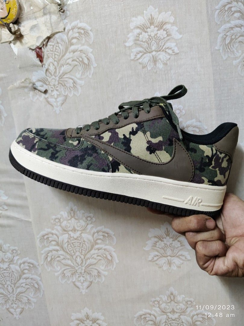 Travis scott deals af1 green