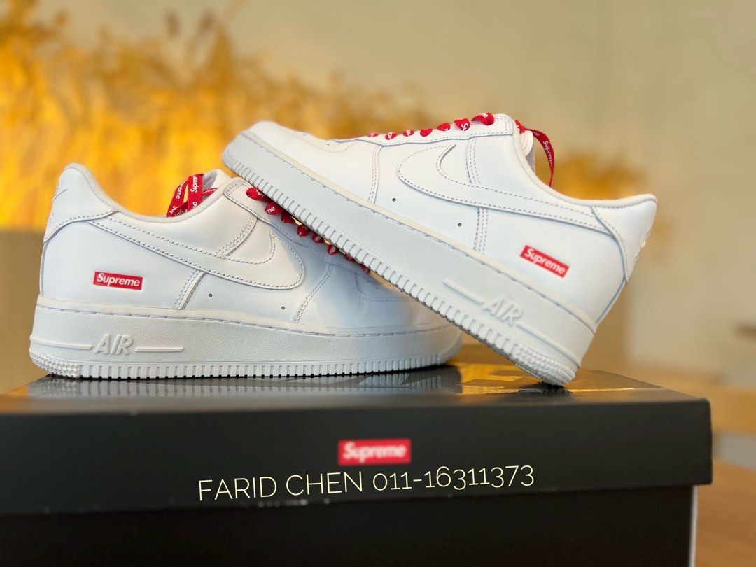 NIKE AIR FORCE SUPREME Men s Fashion Footwear Sneakers on Carousell