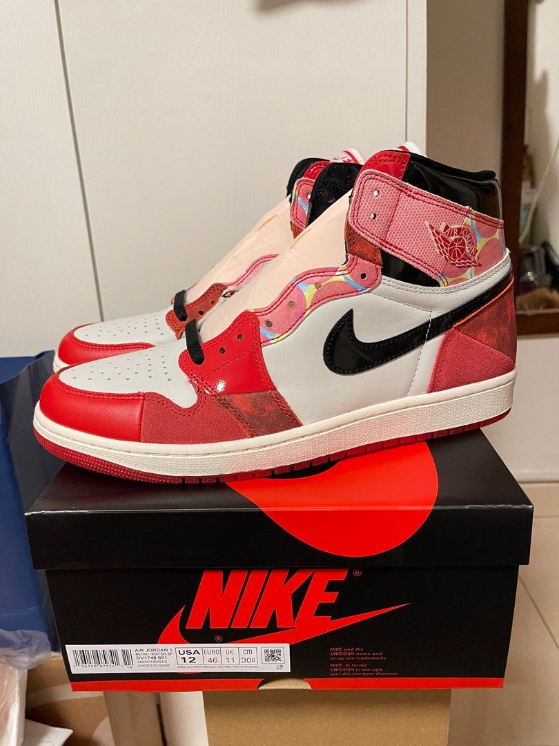Air jordan 1 retro og spiderman best sale