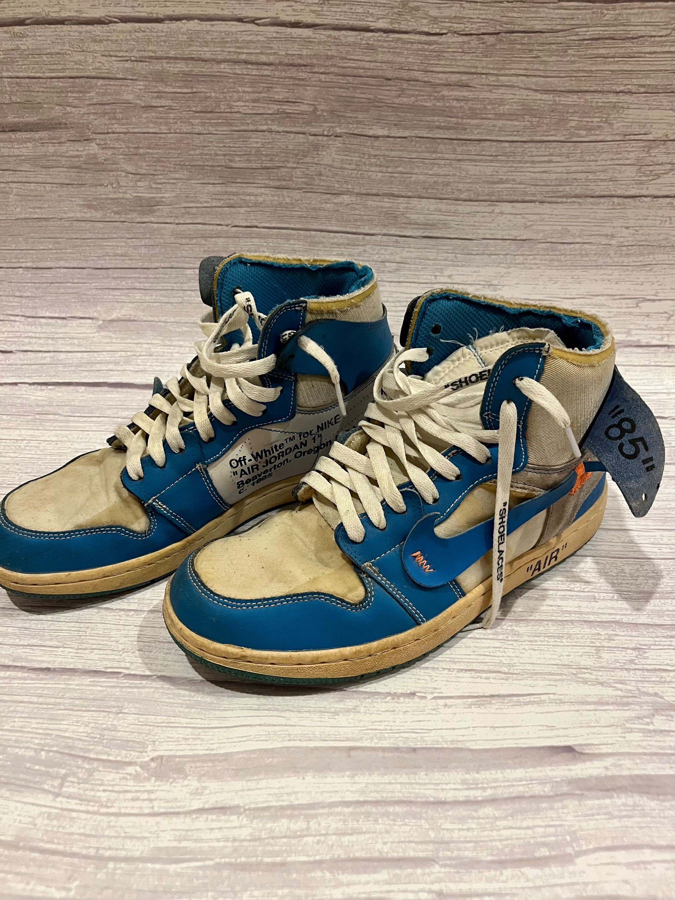 Nike air 9 deals x off white
