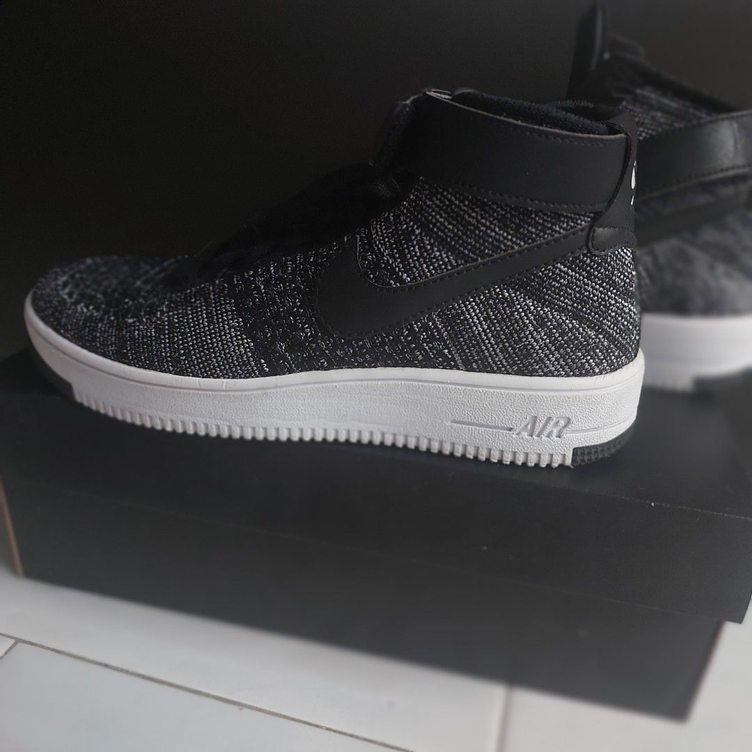 Air force 1 2024 ultra flyknit mid oreo