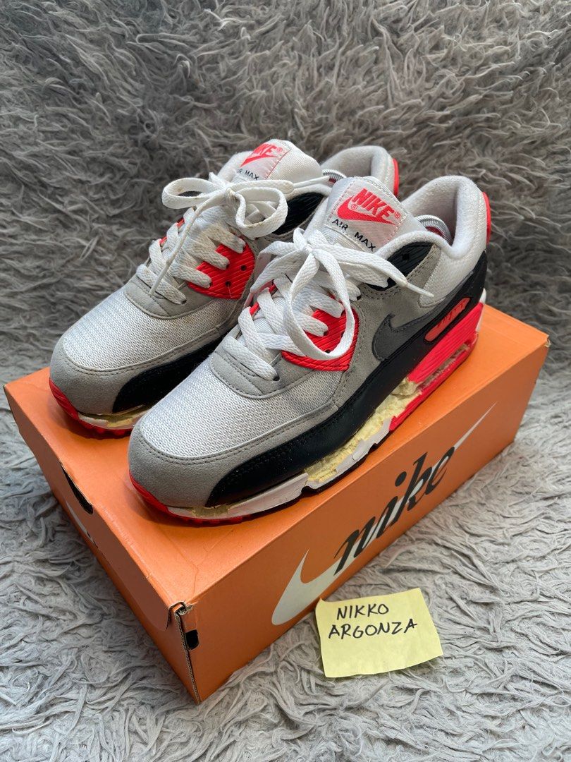 Nike Airmax 90 Infrared OG 2015 US 8.5 FOR RESTORATION
