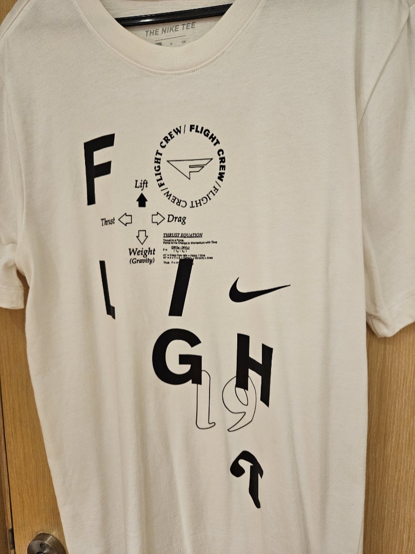Nike Flight T Shirt, Men's Fashion, Tops & Sets, Tshirts & Polo Shirts ...