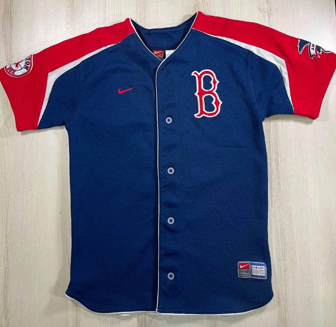 NIKE BOSTON RED SOX PAPELBON MLB BASEBALL JERSEY SZ: M