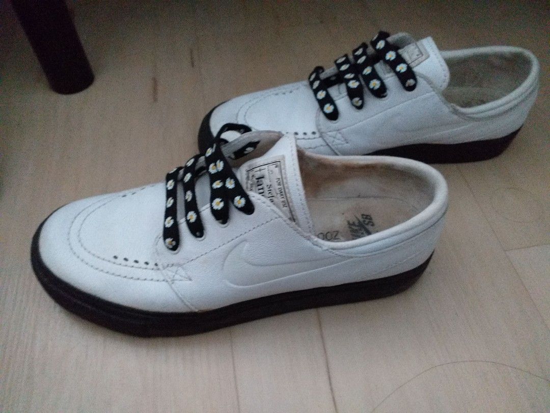 White leather nike stefan janoski best sale