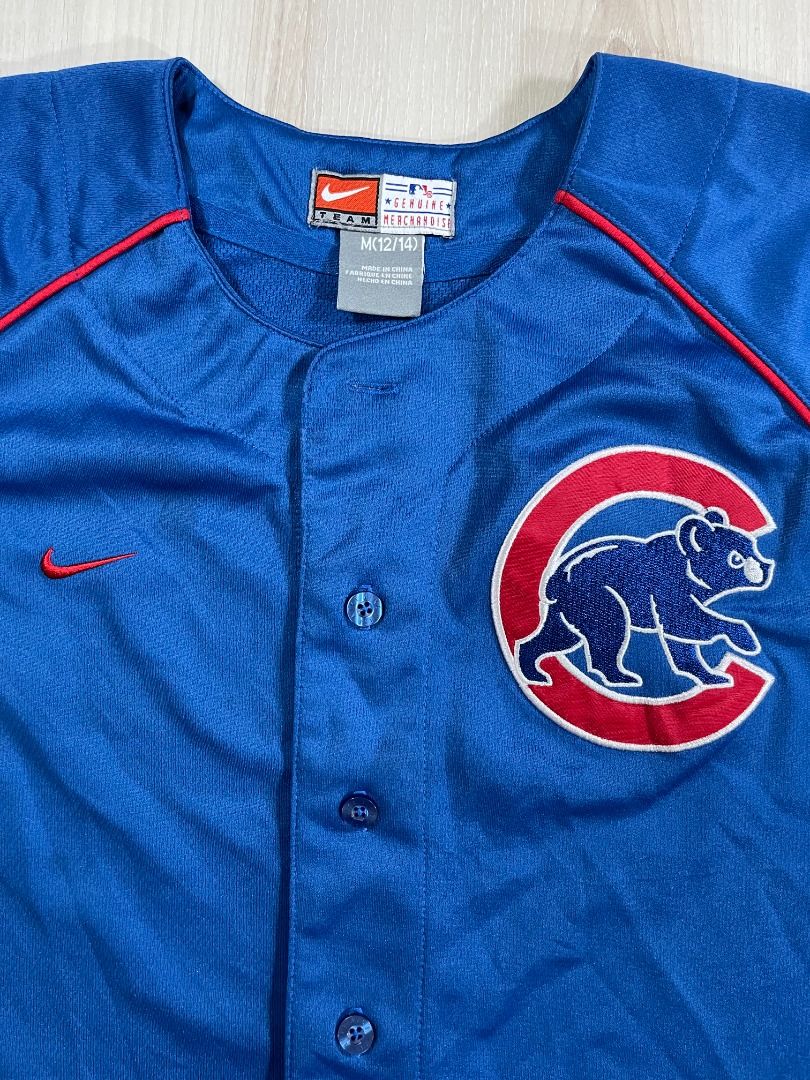 Nike Youth MLB Chicago Cubs Jersey DC Used