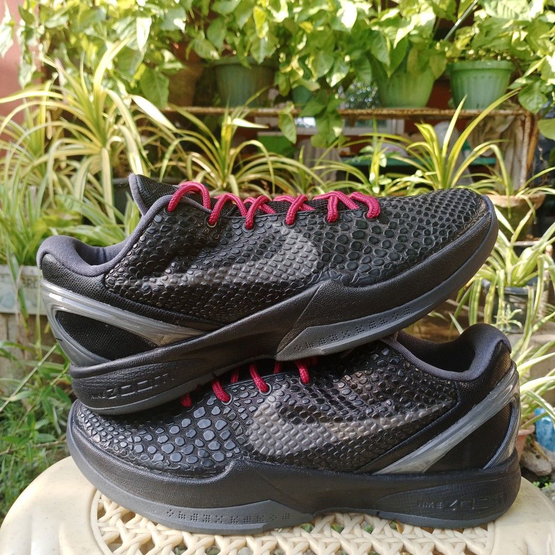 Nike kobe 6 noir on sale