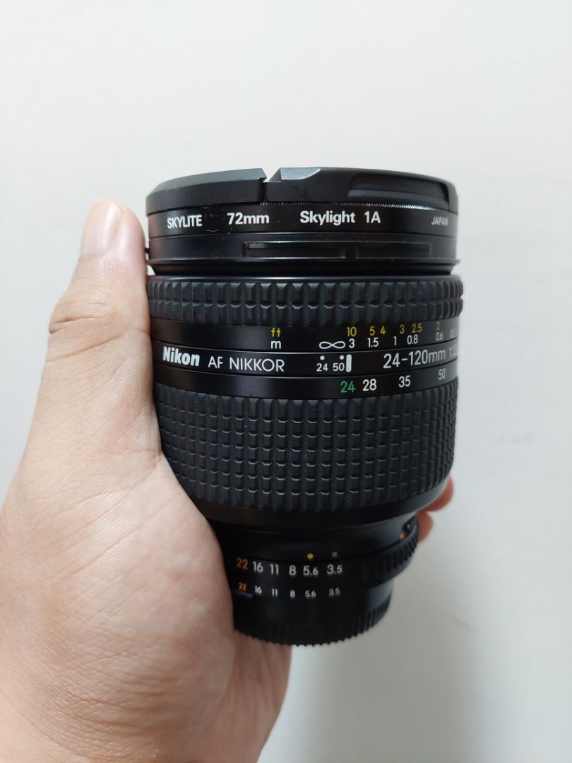 Nikon af 24-120mm f3.5-5.6D, 攝影器材, 鏡頭及裝備- Carousell