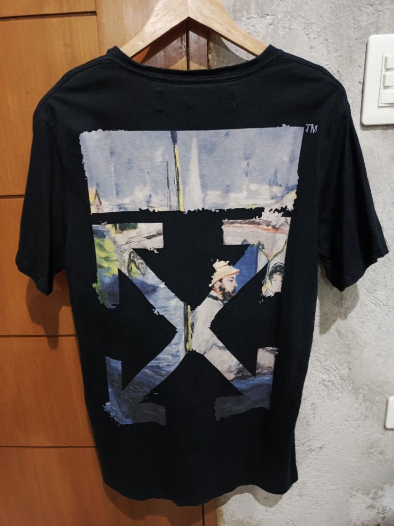 Off white sales oil paint tee