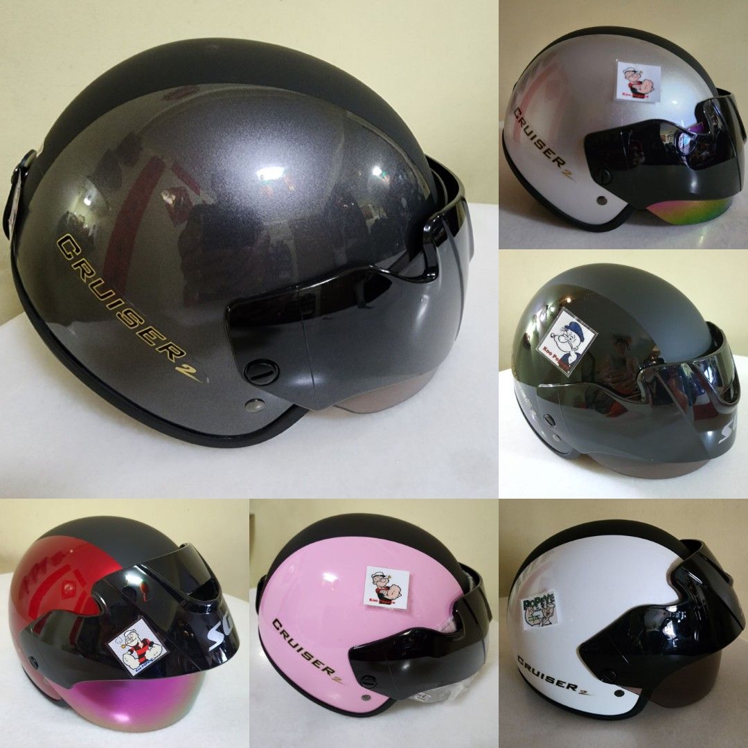 Offer Buy 2 115 SGV CRUISER HELMET Motorcycles Motorcycle
