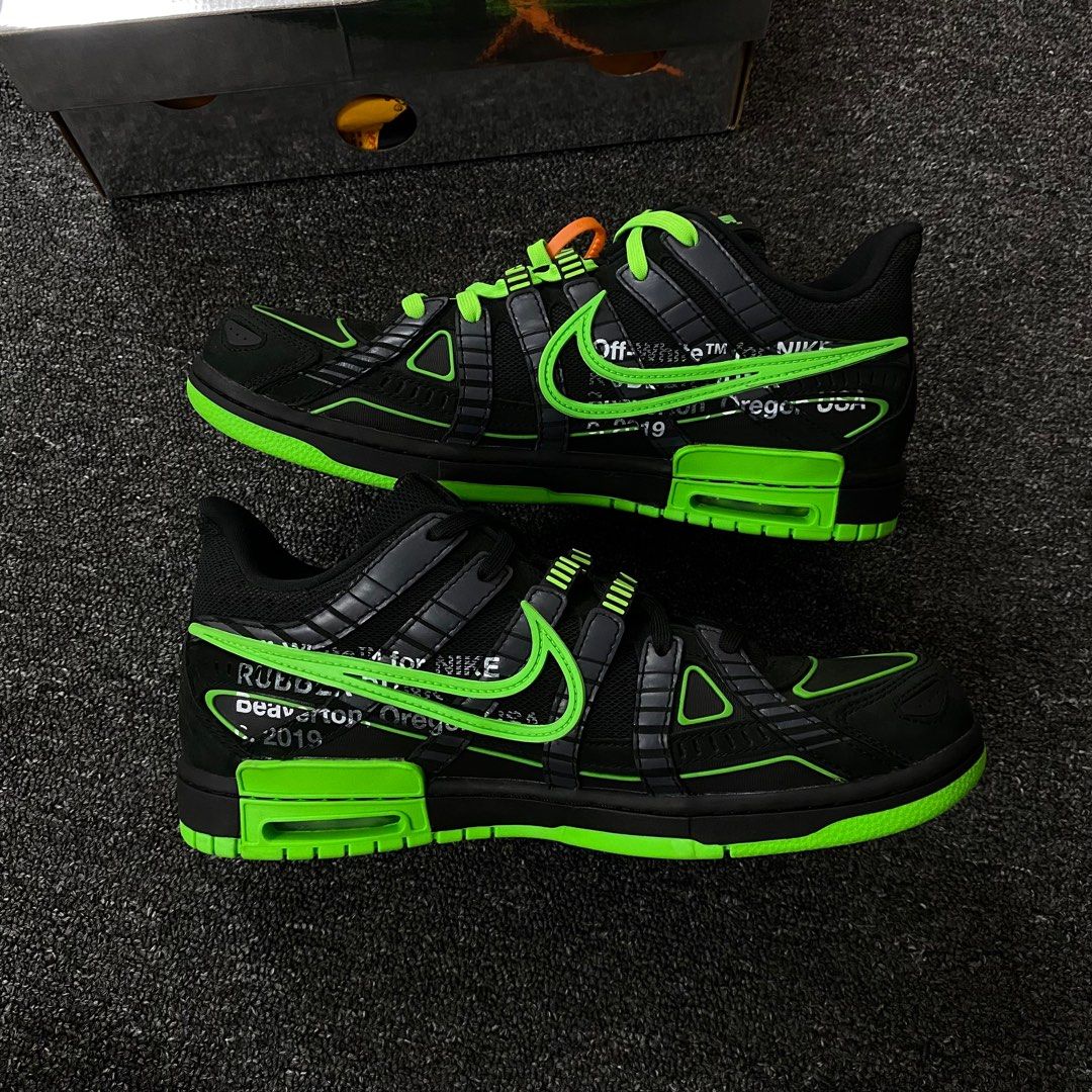 Offwhite Nike Rubber Dunk Green UK9.5