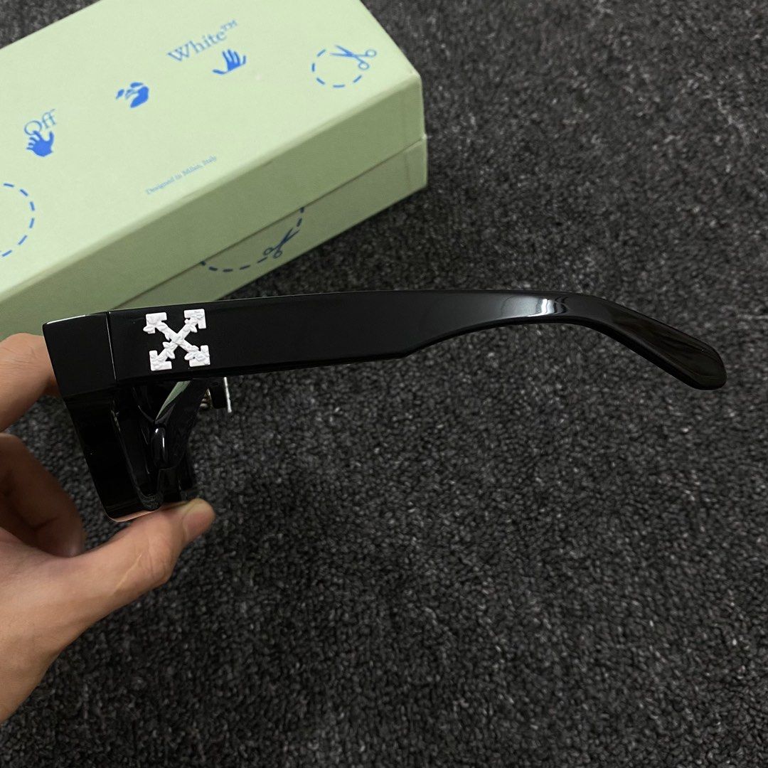 Off-White Off White Virgil Square Frame Sunglasses - Stylemyle