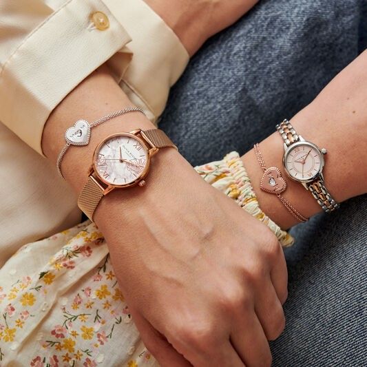 Gold mesh shop watch womens
