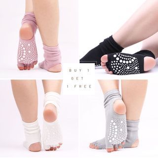 OmmyGod! Drape and Heel Sock  (Buy 1 get 1 free)