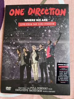 (RUSH SELLING) ONE DIRECTION WHERE WE ARE TOUR (LIVE IN SAN SIRO STADIUM) DVD