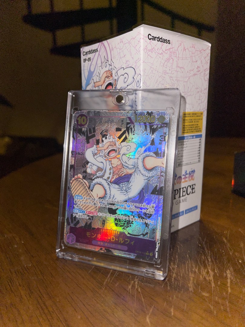One Piece Playing Cards - Gear 5 10 Packs Rare Cards Collection