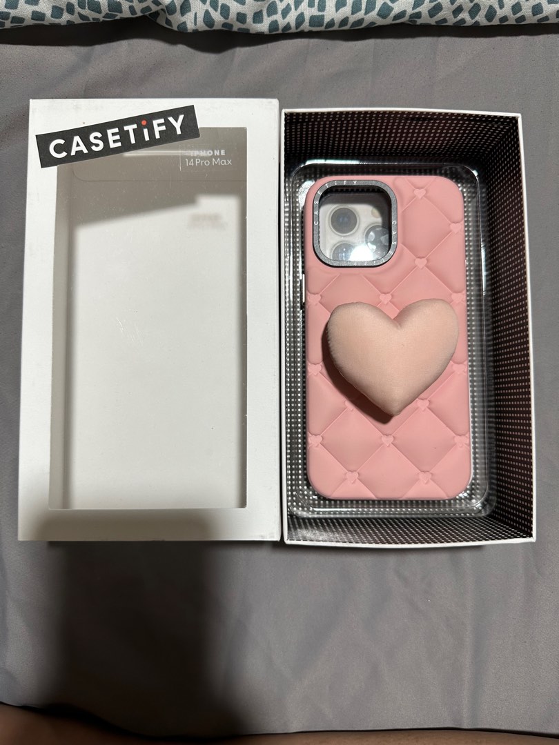 Original Casetify The Grippy Case for iPhone 14 Pro Max, Mobile
