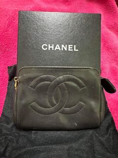 Original Chanel Leather Pouch