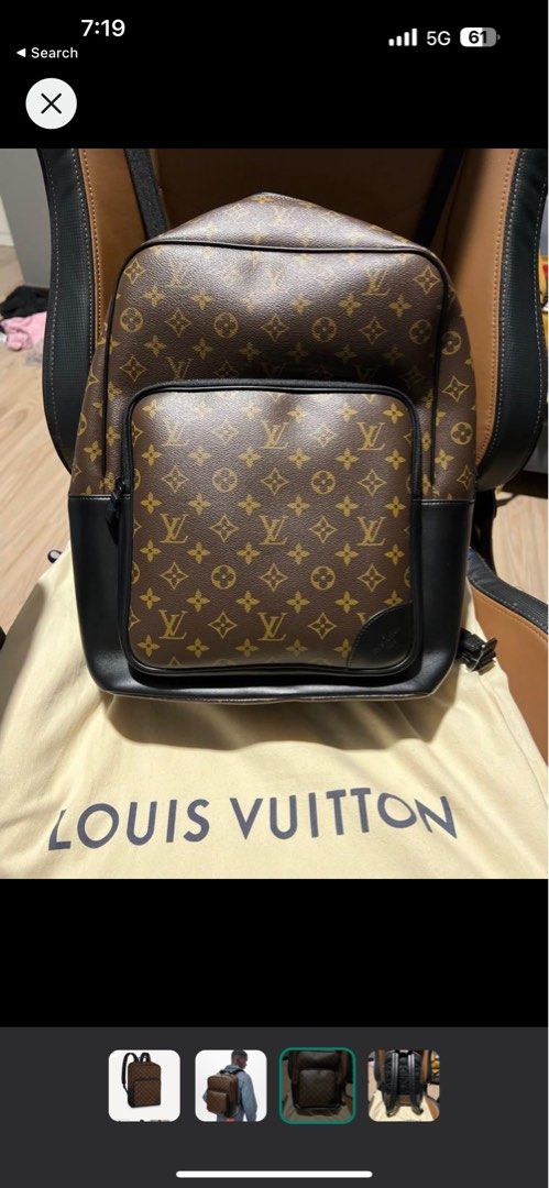 Louis Vuitton MONOGRAM Dean backpack (M45335)
