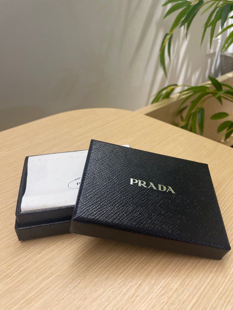 Prada Gift Box - Authentic Wallet Box